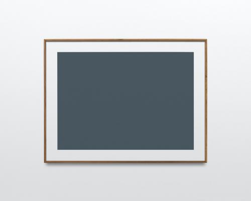 Wooden picture frame mockup illustration - 1230866