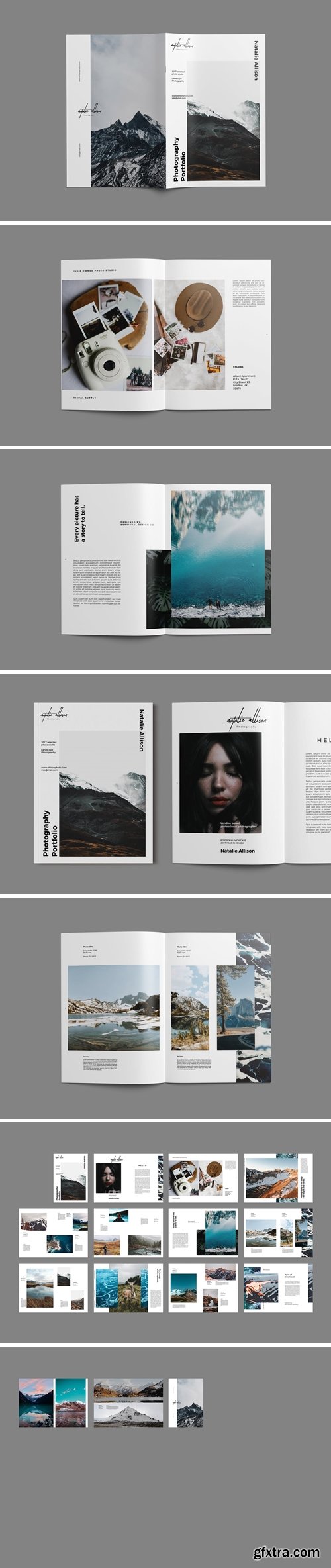 Photography Portfolio Brochure Template