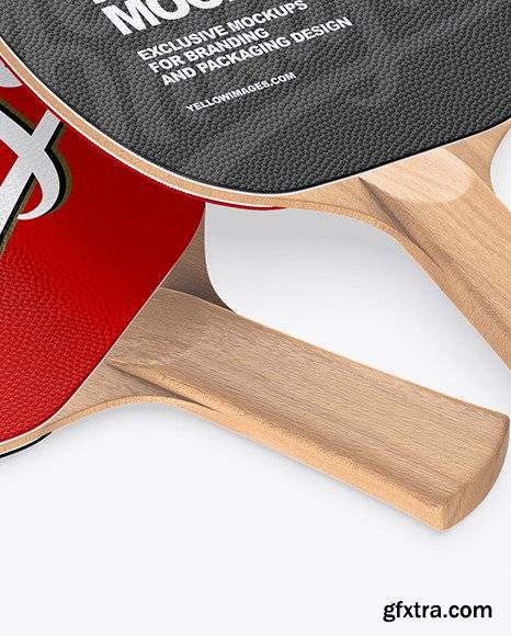 Ping-Pong Paddle Mockup 63592