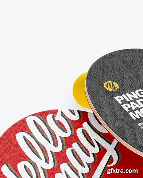 Ping-Pong Paddle Mockup 63592