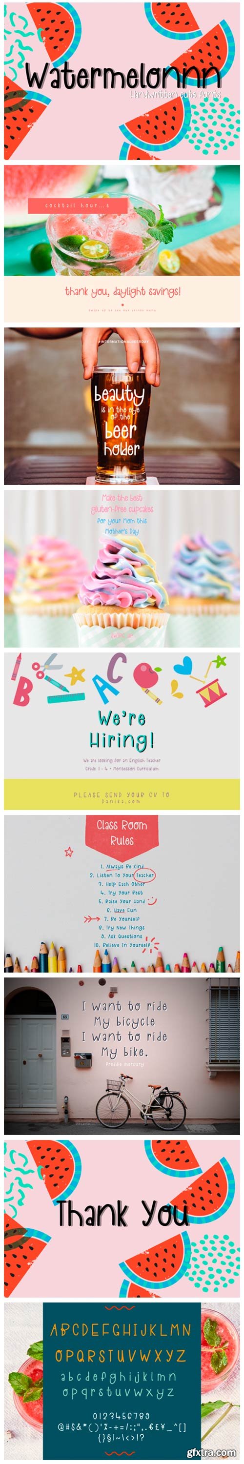 Watermelonnn Font