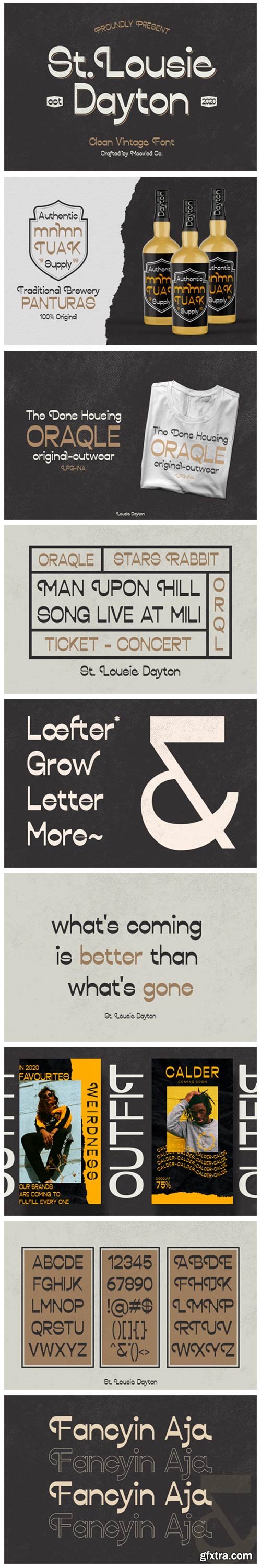 St. Louise Dayton Font