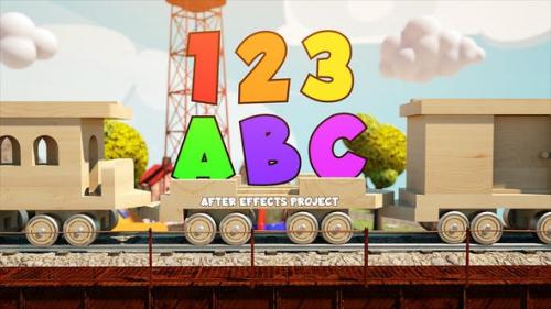 Videohive - Children's Train