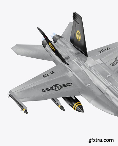 Combat Fighter - Half Side View 64802