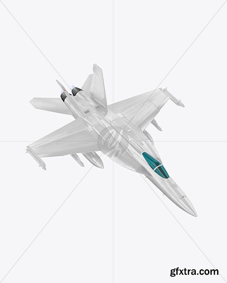 Combat Fighter - Half Side View 64802