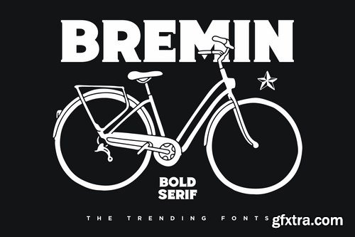 Bremin - Bold Vintage Font