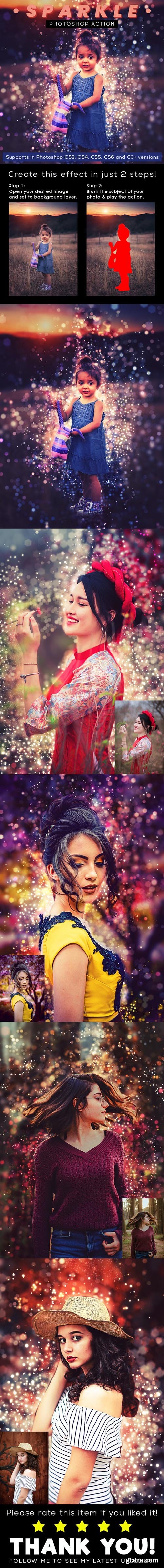 GraphicRiver - Sparkle Photoshop Action 26451786