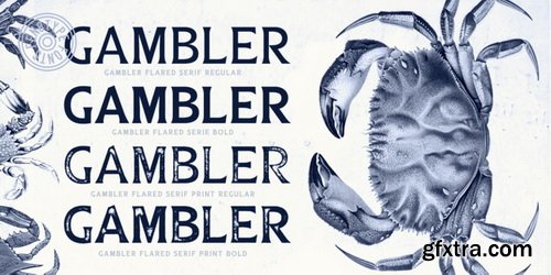 Gambler Font Family