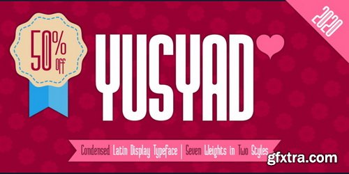 Yusyad Font Family