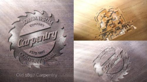 Videohive - Wood Logo