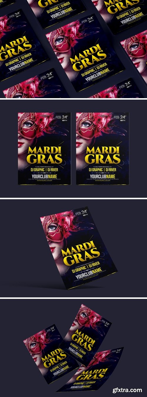 Mardi Gras Flyer