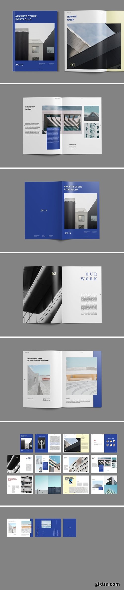 Architectural Portfolio Brochure Template