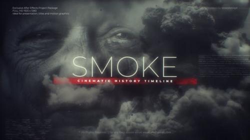 Videohive - Smoke History Timeline