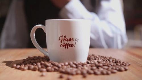 Videohive - Coffee Logo Opener