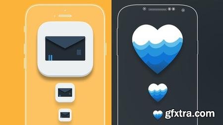 Design Launcher App Icons for iPhone (IOS) & Android Devices