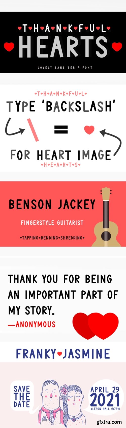 Thankful Hearts Font