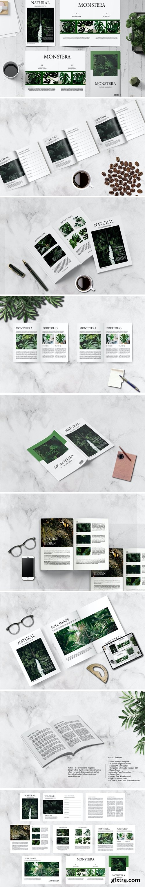 Natural - Magazine Template