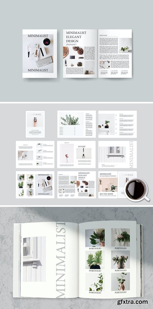 Minimalist - Magazine Template