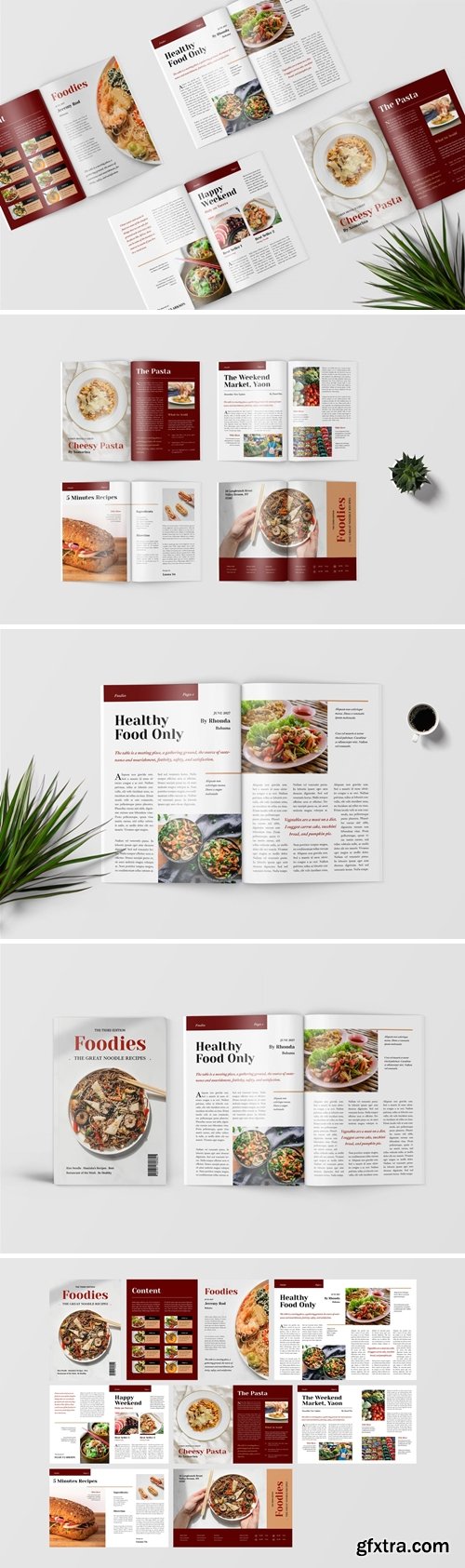 Food Magazine Template