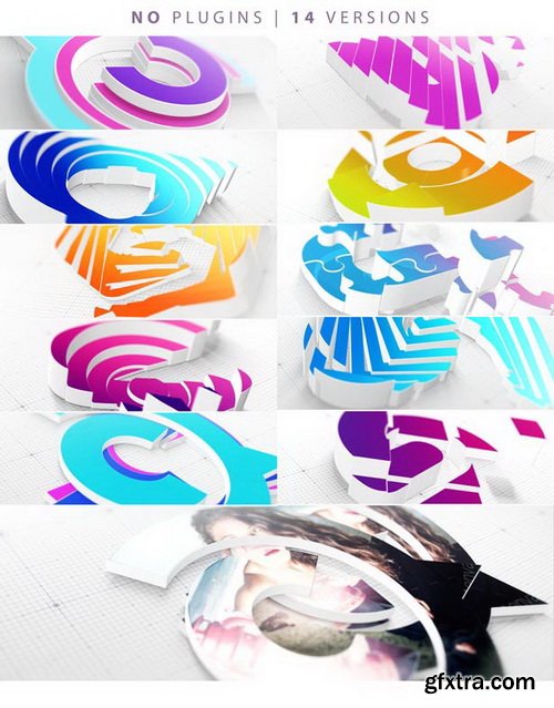 Videohive - Bouncing 3D Logo Reveal - 27859474