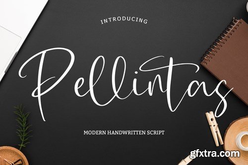 Pellintas Modern Handwritten Script