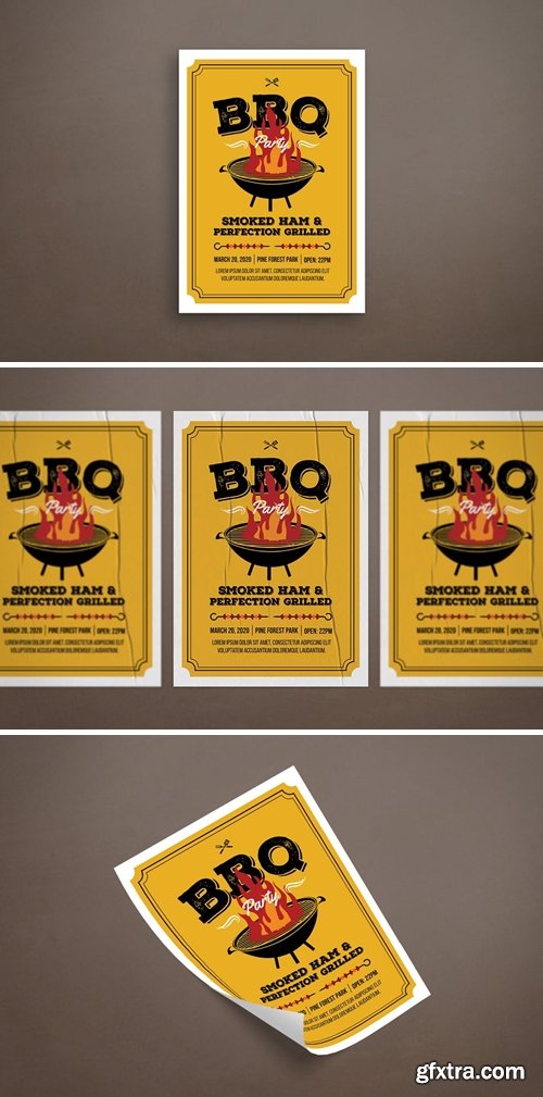 Barbeque Party Flyer