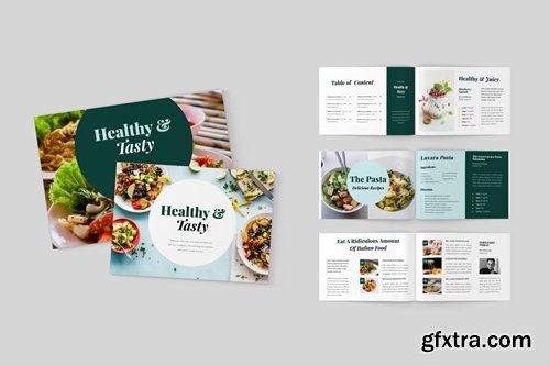 Food & Restaurant Magazine Template