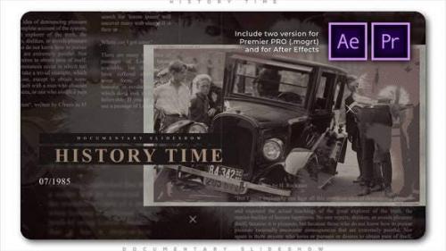 Videohive - History Time Documentary Slideshow