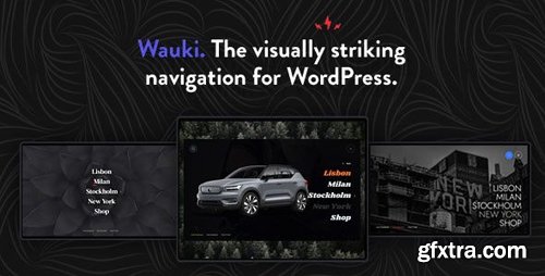 CodeCanyon - Wauki v1.0 - Fullscreen WordPress Menu - 27936496