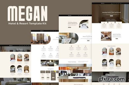 ThemeForest - Megan v1.0 - Hotel Booking Template Kit - 27859097