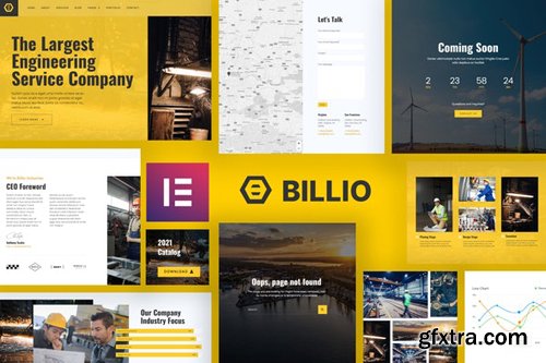 ThemeForest - Billio v1.0 - Engineering Service Template Kit - 28035843