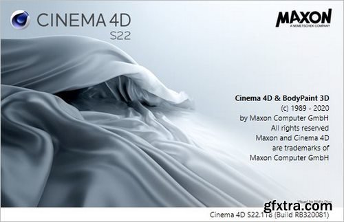 Maxon CINEMA 4D Studio S22.118 Multilingual MacOS