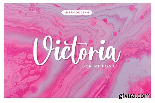 Victoria YH - Modern Script Font