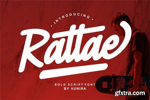 Rattae Bold Script Font