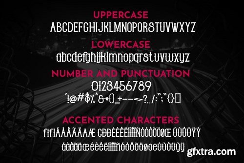 CRONUS - Blackletter font