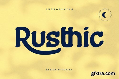 Rusthic Sans-Serif Font