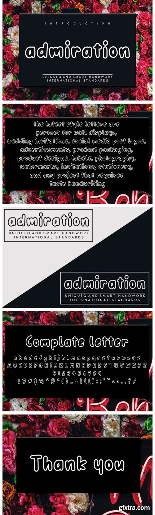 Admiration Font