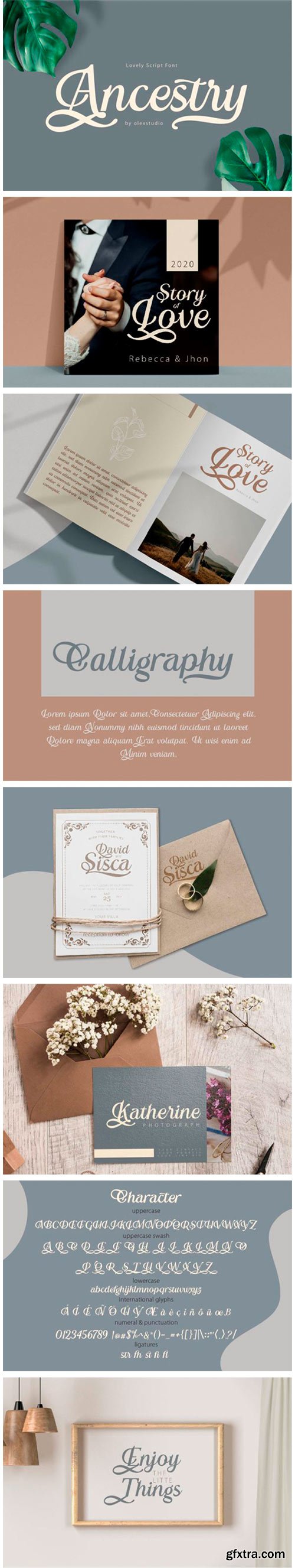 Ancestry Font