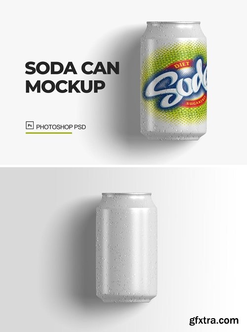 Soda Can Mockup V.2