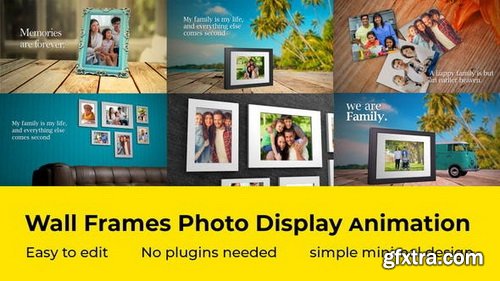 Videohive - Wall Frames Photo Display - 27722952