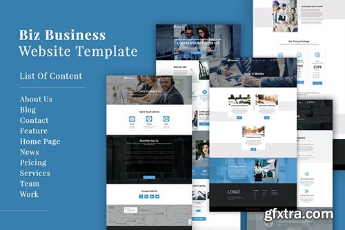 Biz Business Website Template