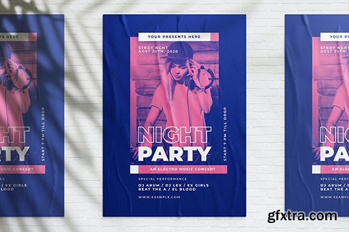 Night Party Poster