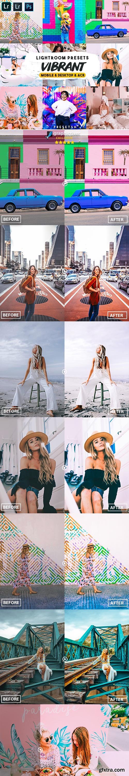 GraphicRiver - Vibrant Blogger Lightroom Presets 26961452