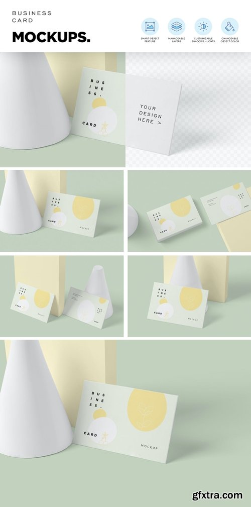 Corporate Business Card Mockups