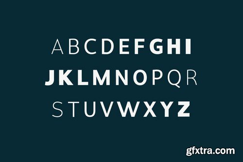 Proda Sans Family - 18 Fonts