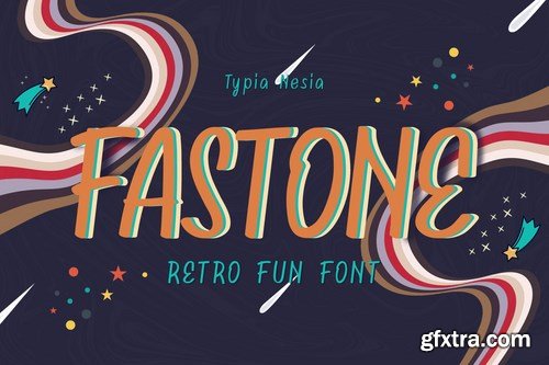 Fastone Fancy Retro Font