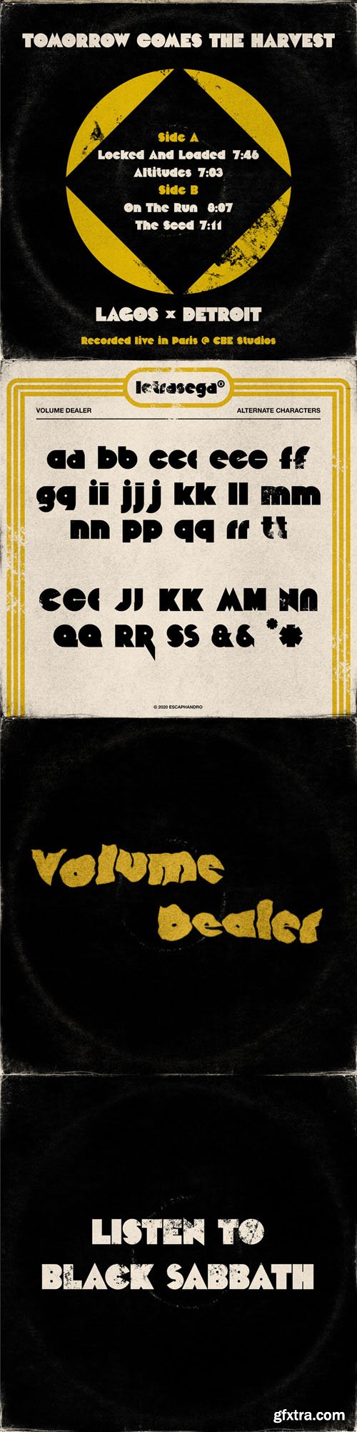 Volume Dealers Typeface