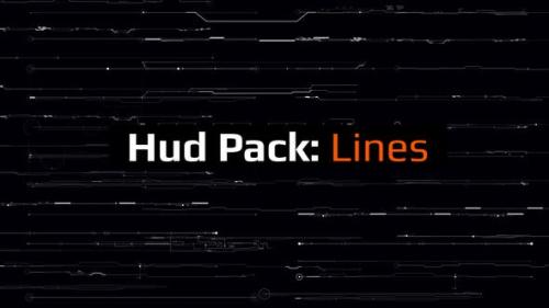 Videohive - Hud Pack - Lines