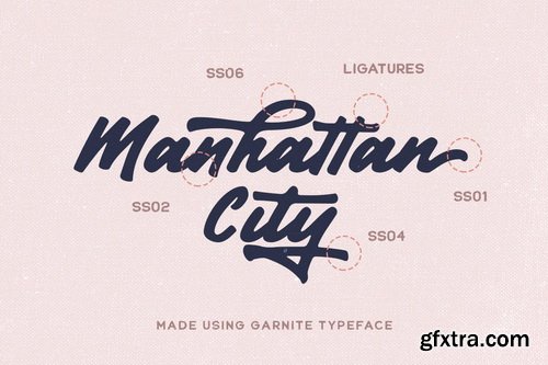 CreativeMarket - Garnite - Handwritten Script - 5255120