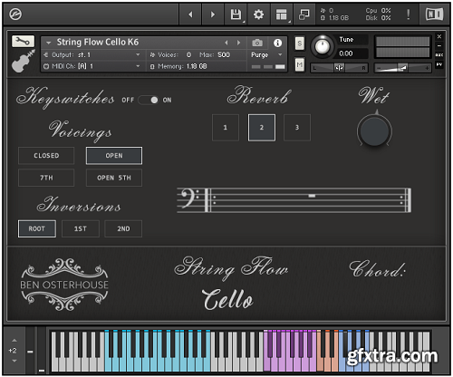 Ben Osterhouse String Flow Cello v1.3.1 KONTAKT-DECiBEL